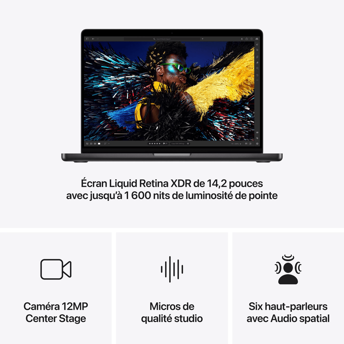apple macbook pro 14 m4 max 64go 2to occasion 4